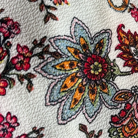 NWT! Bailey Blue Paisley Print Maxi Dress - Picture 9 of 9